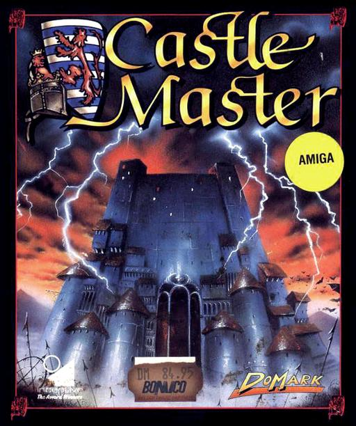 Castle Master box art for Amiga